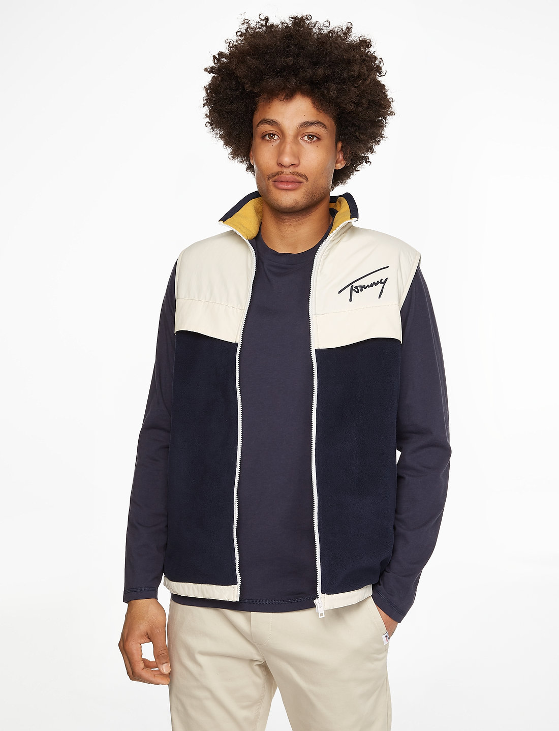 Tommy Jeans Tjm Mix Media Retro Vest 149.90 . Buy Vests from