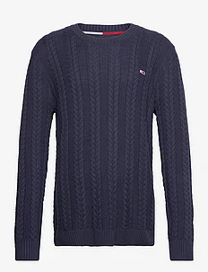 TJM REG CABLE SWEATER, Tommy Jeans