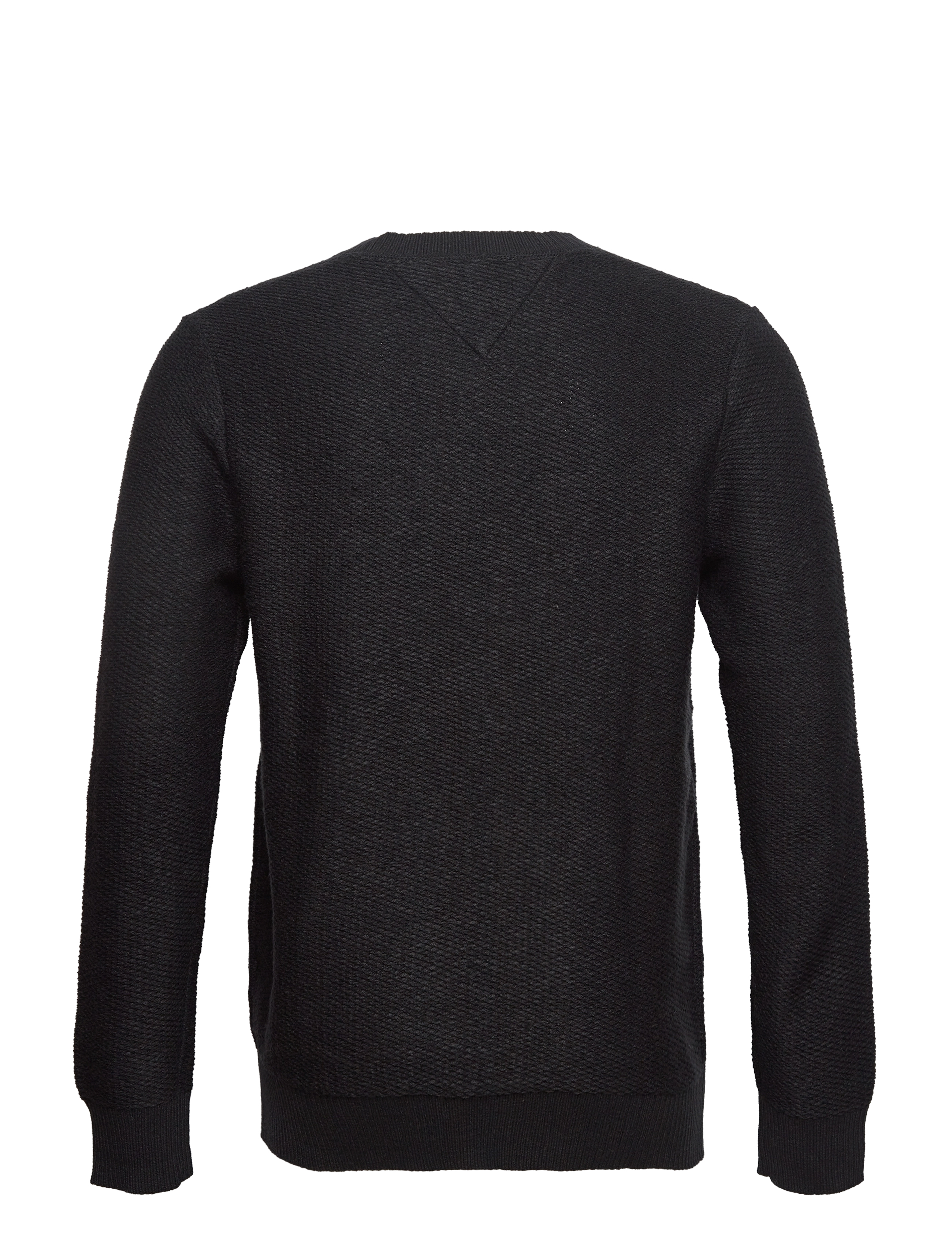 Tommy Jeans - TJM REG STRUCTURED SWEATER - black - 1