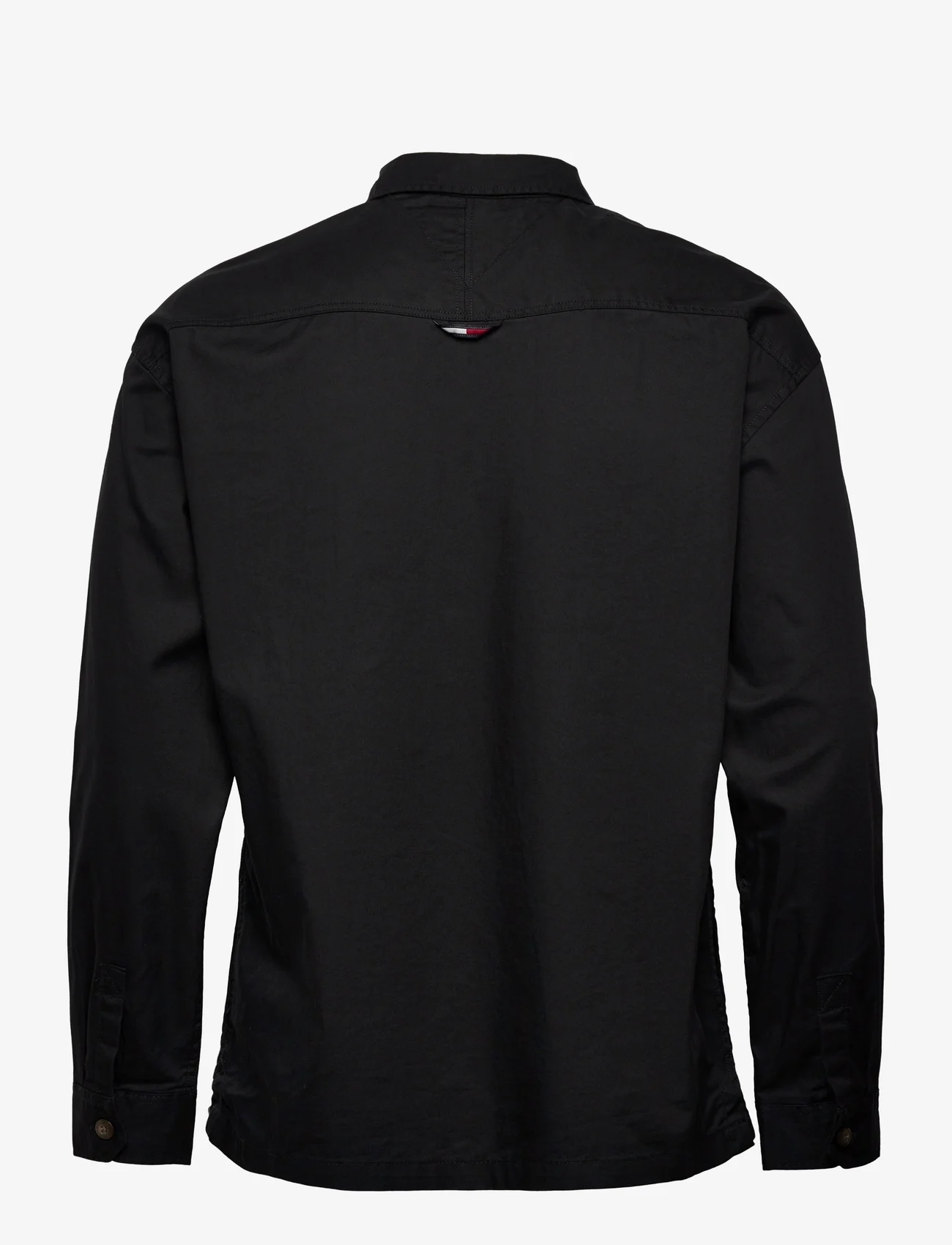 Tommy Jeans - TJM CLASSIC SOLID OVERSHIRT - vīriešiem - black - 1