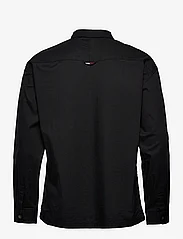 Tommy Jeans - TJM CLASSIC SOLID OVERSHIRT - vyrams - black - 1