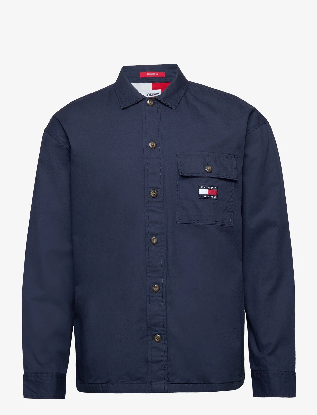 Tommy Jeans - TJM CLASSIC SOLID OVERSHIRT - men - twilight navy - 0