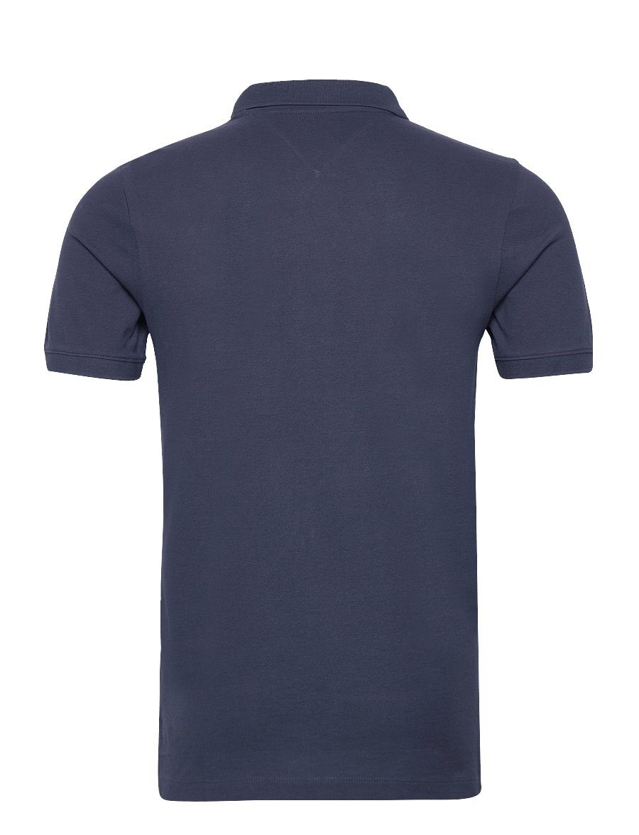 Tommy Jeans - TJM SLIM PLACKET POLO - kurzärmelig - twilight navy - 2