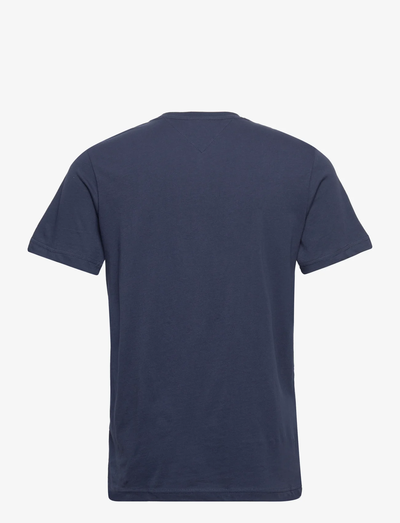 Tommy Jeans - TJM CORP LOGO TEE - kortärmade t-shirts - twilight navy - 1