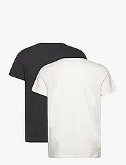 Tommy Jeans - TJM XSLIM 2PACK JERSEY TEE EXT - basic t-shirts - black / white - 3
