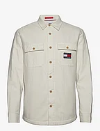 TJM SHERPA LINED OVERSHIRT - ANCIENT WHITE