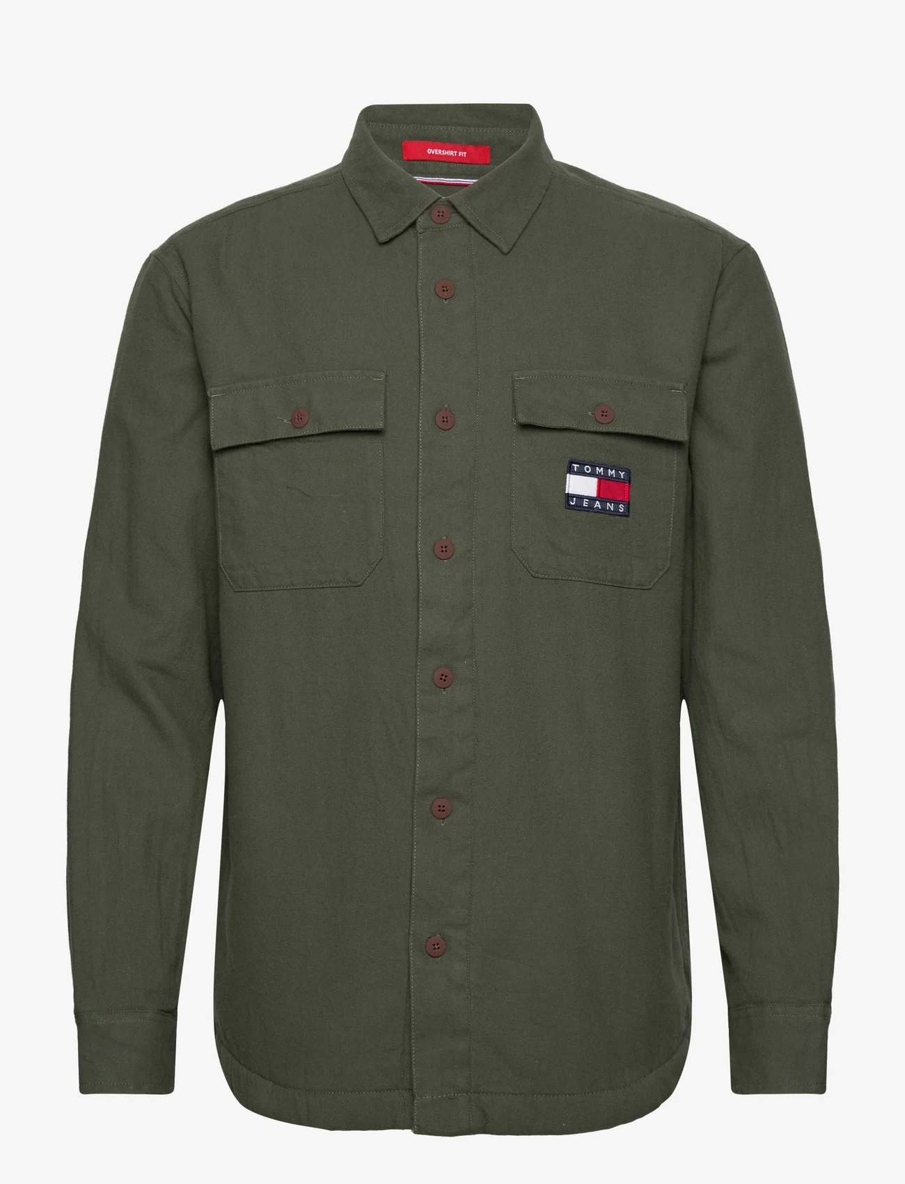 Tommy Jeans - TJM SHERPA LINED OVERSHIRT - avalon green - 0