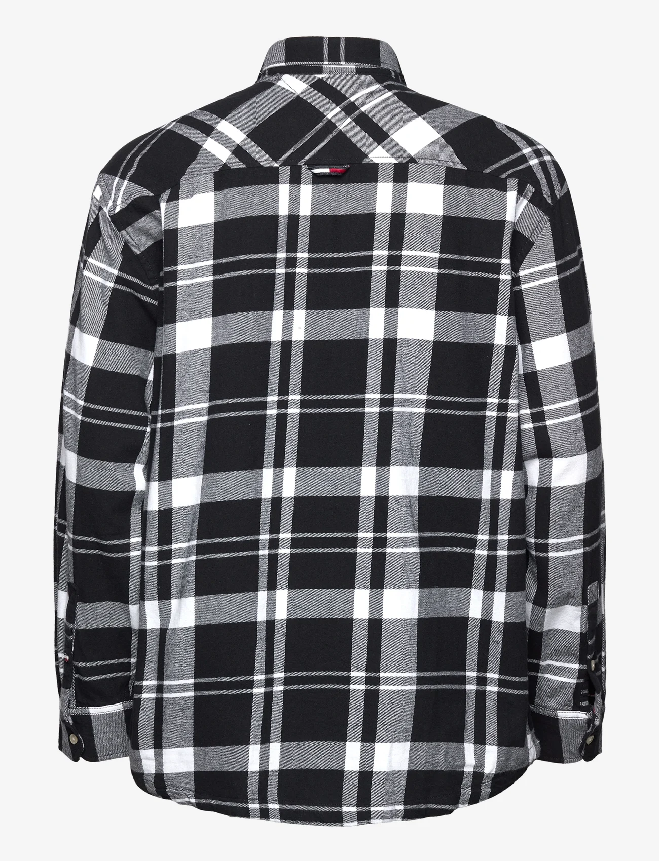 Tommy Jeans - TJM CHECK TWILL SHIRT - checkered shirts - black check - 1