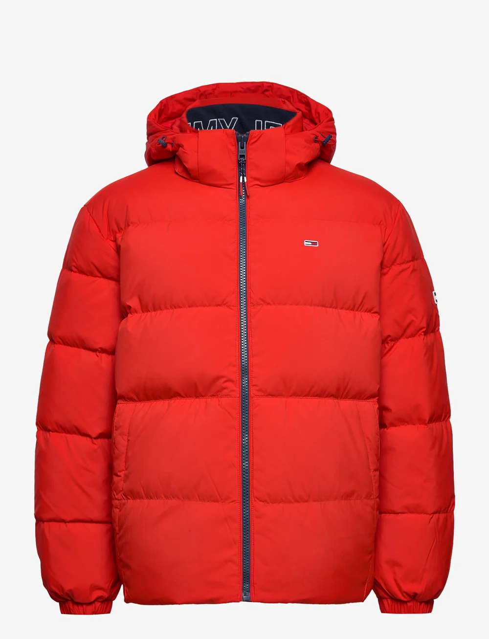 Tommy Jeans Tjm Essential Down Jacket Deep Crimson Red 160.93 Boozt