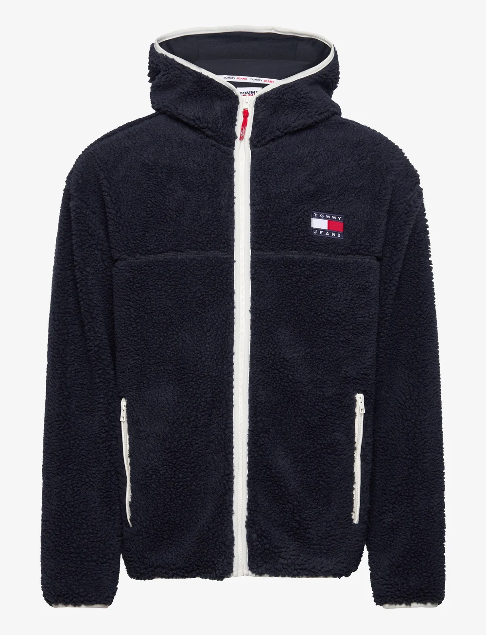 Sherpa zip thru hoodie tommy Outlet