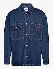 Tommy Jeans - WORKER SHIRT JACKET AG5035 - pavasarinės striukės - denim medium 02 - 0