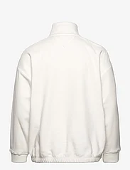 Tommy Jeans - TJM SKATER BADGE POLAR MOCK NECK - sweatshirts - ancient white - 1