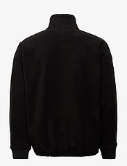 Tommy Jeans - TJM SKATER BADGE POLAR MOCK NECK - sweatshirts - black - 1