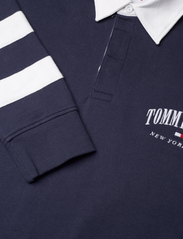 Tommy Jeans - TJM RLXD VARSITY RUGBY - długi rękaw - twilight navy - 2