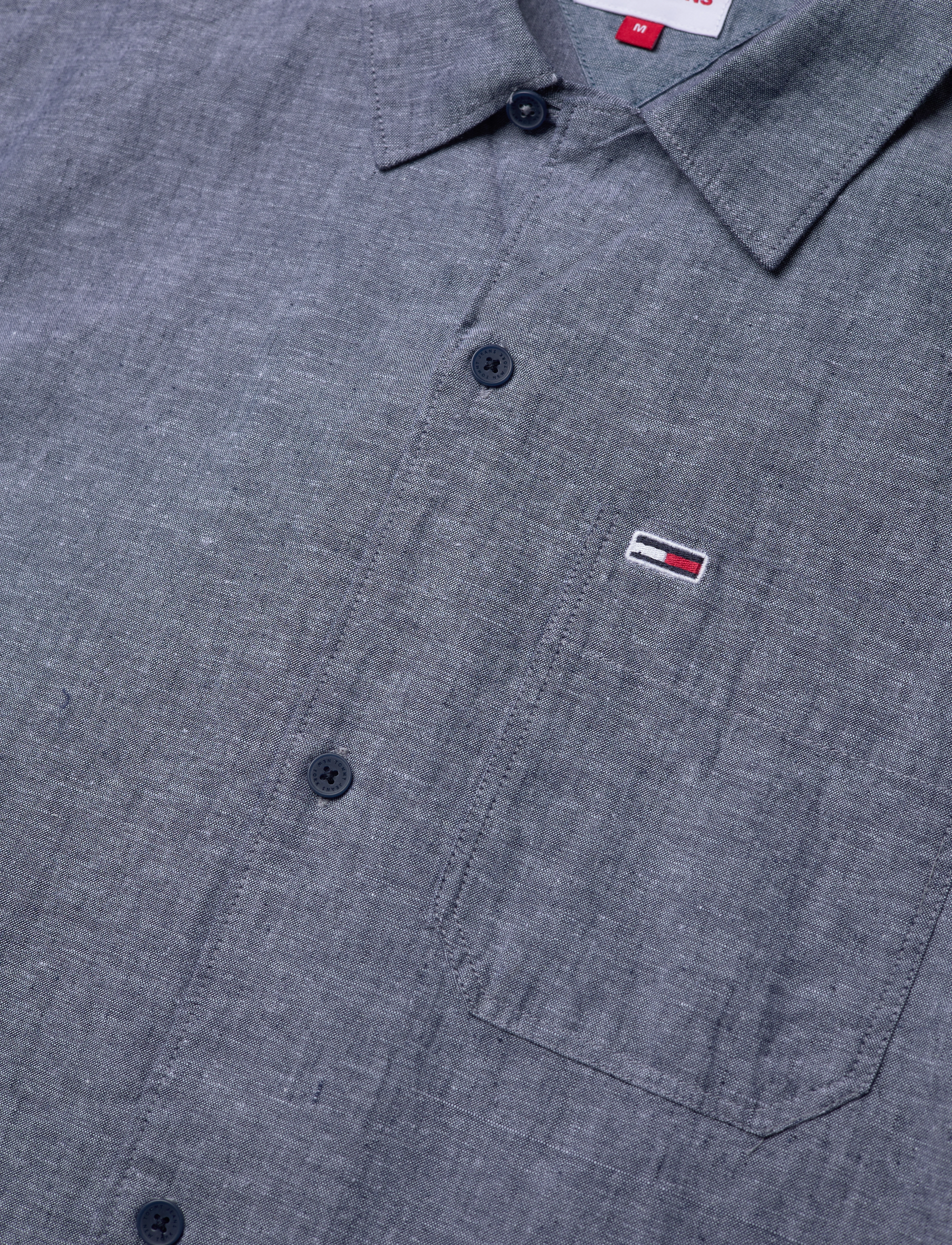 Tommy Jeans - TJM CLSC LINEN CAMP SHIRT - twilight navy - 3