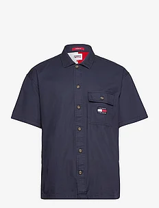 TJM CLASSIC SOLID SS OVERSHIRT, Tommy Jeans