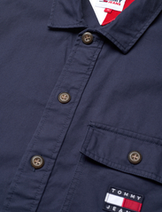 Tommy Jeans - TJM CLASSIC SOLID SS OVERSHIRT - menn - twilight navy - 2