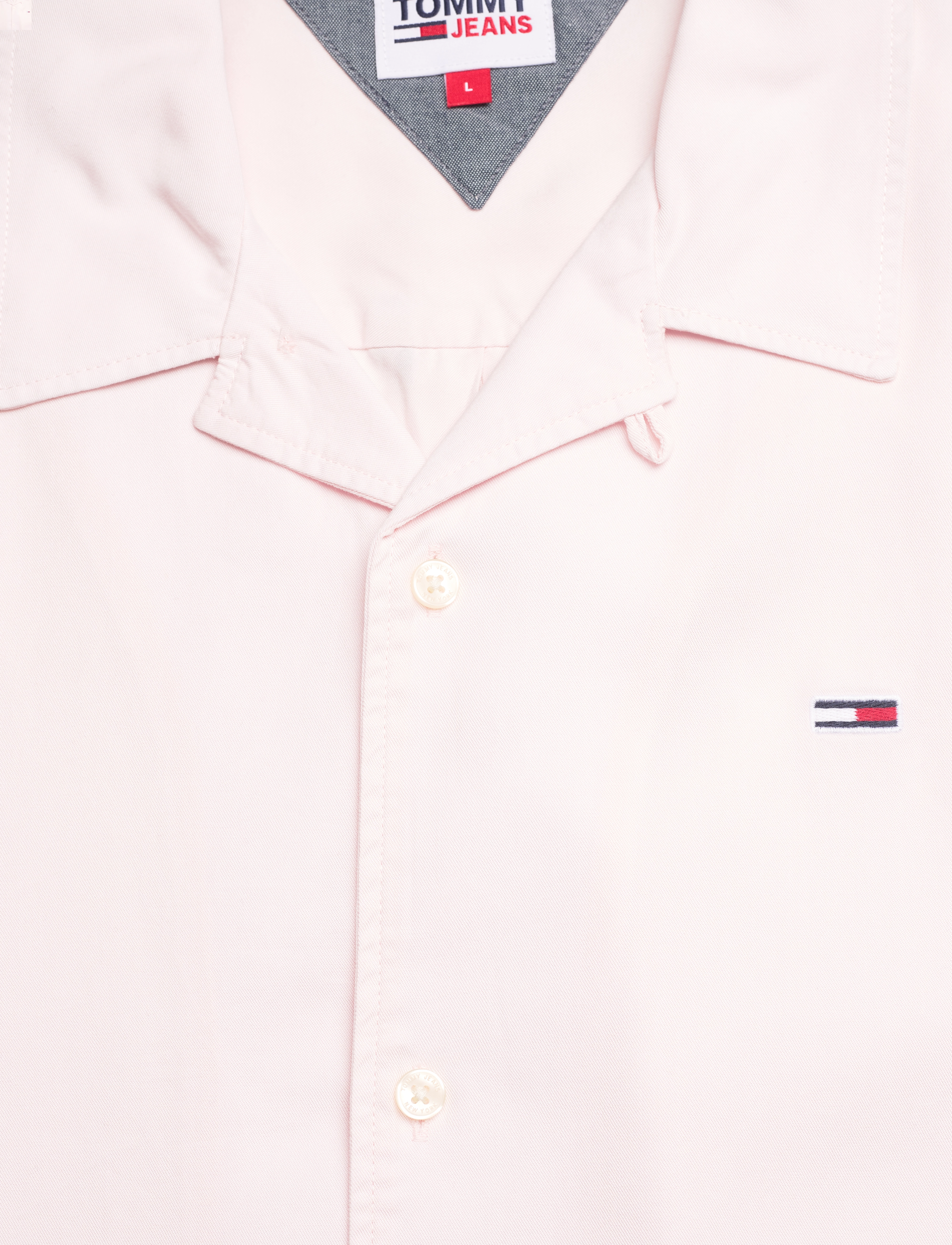 Tommy Jeans - TJM CLSC SOLID CAMP SHIRT - faint pink - 2