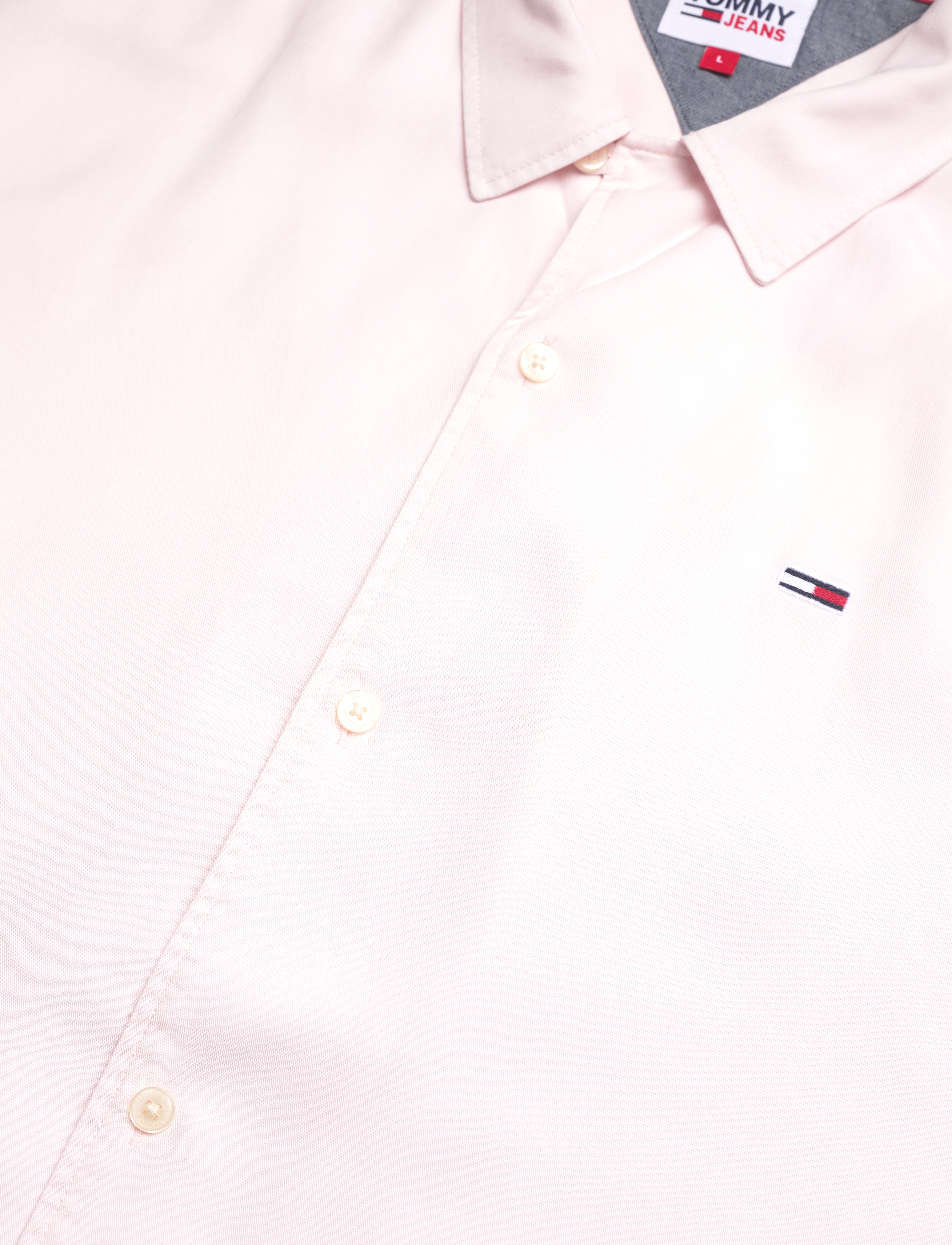 Tommy Jeans - TJM CLSC SOLID CAMP SHIRT - faint pink - 3