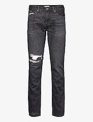 Tommy Jeans - SCANTON Y SLIM AG8081 - džinsa bikses ar tievām starām - denim black - 0