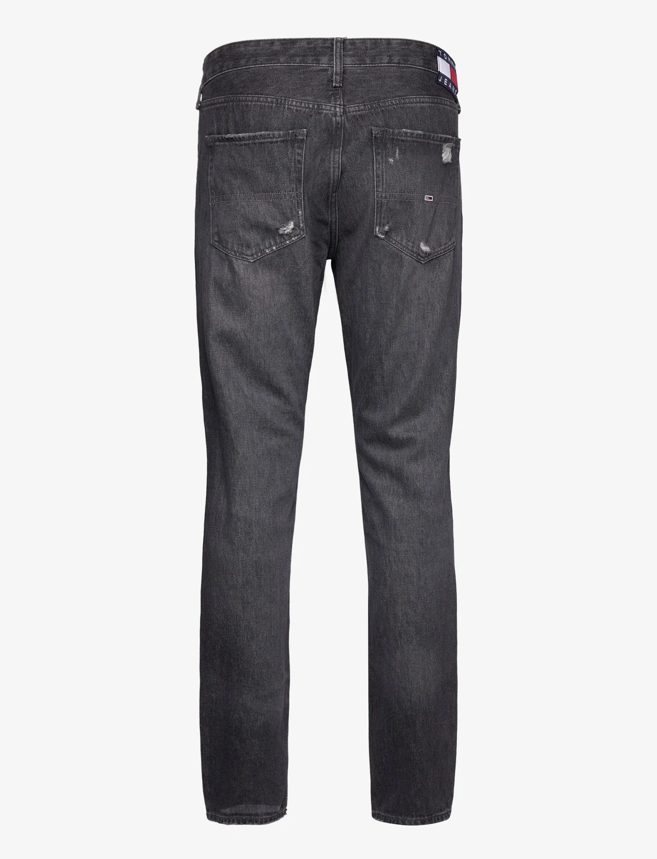 Tommy Jeans - SCANTON Y SLIM AG8081 - džinsa bikses ar tievām starām - denim black - 1