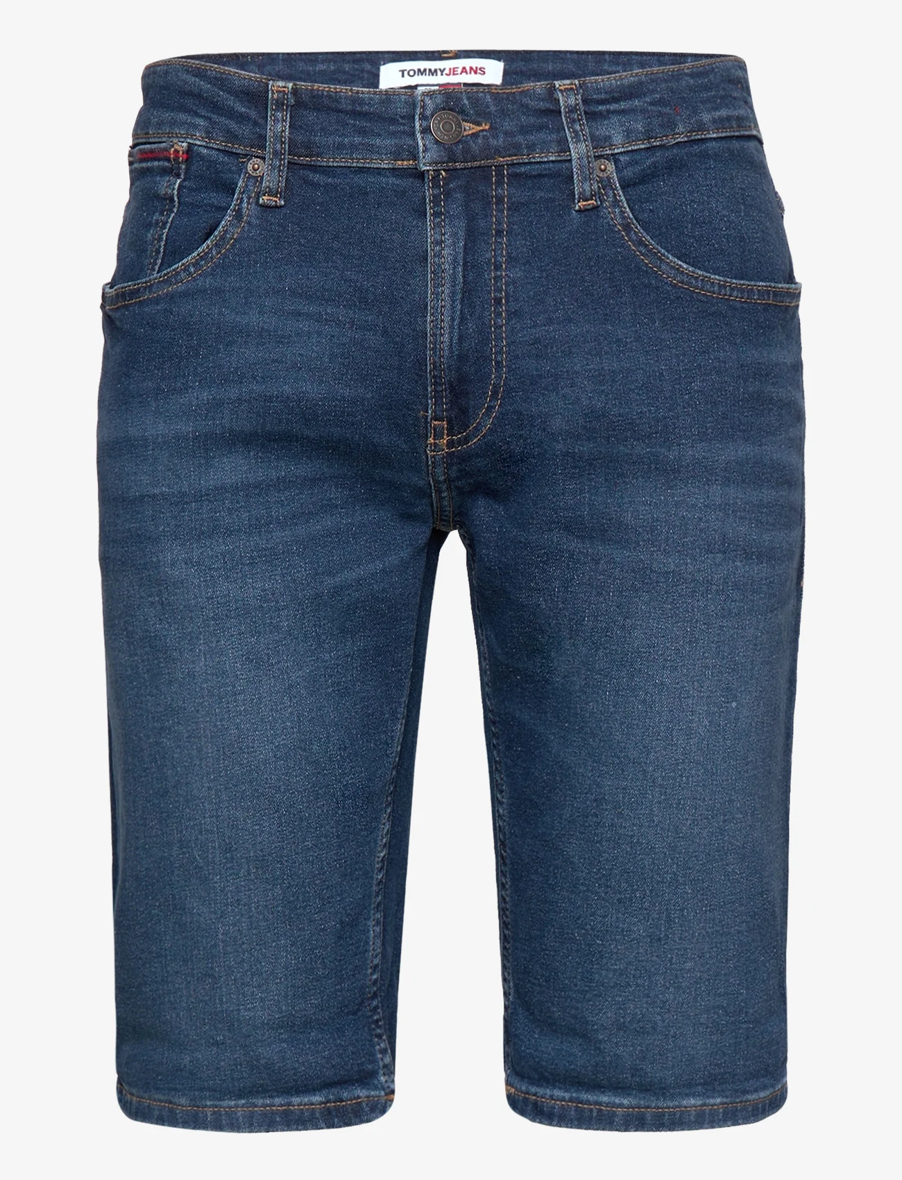 Tommy Jeans - RONNIE SHORT BG0156 - lühikesed teksapüksid - denim dark - 0