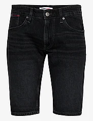 Tommy Jeans - RONNIE SHORT BG0181 - džinsiniai šortai - denim black - 0