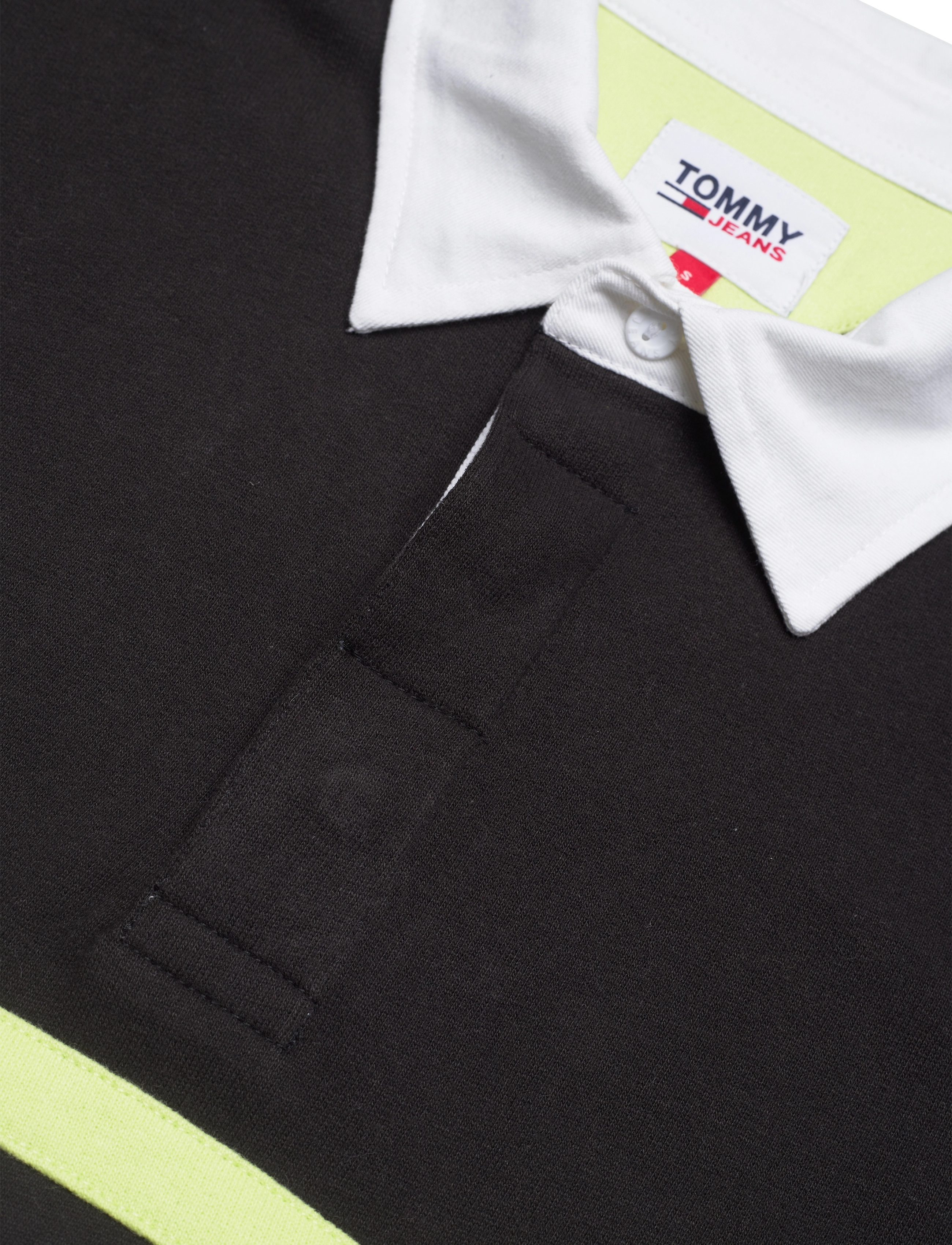 Tommy Jeans - TJM CLBK LINEAR RUGBY - black - 2