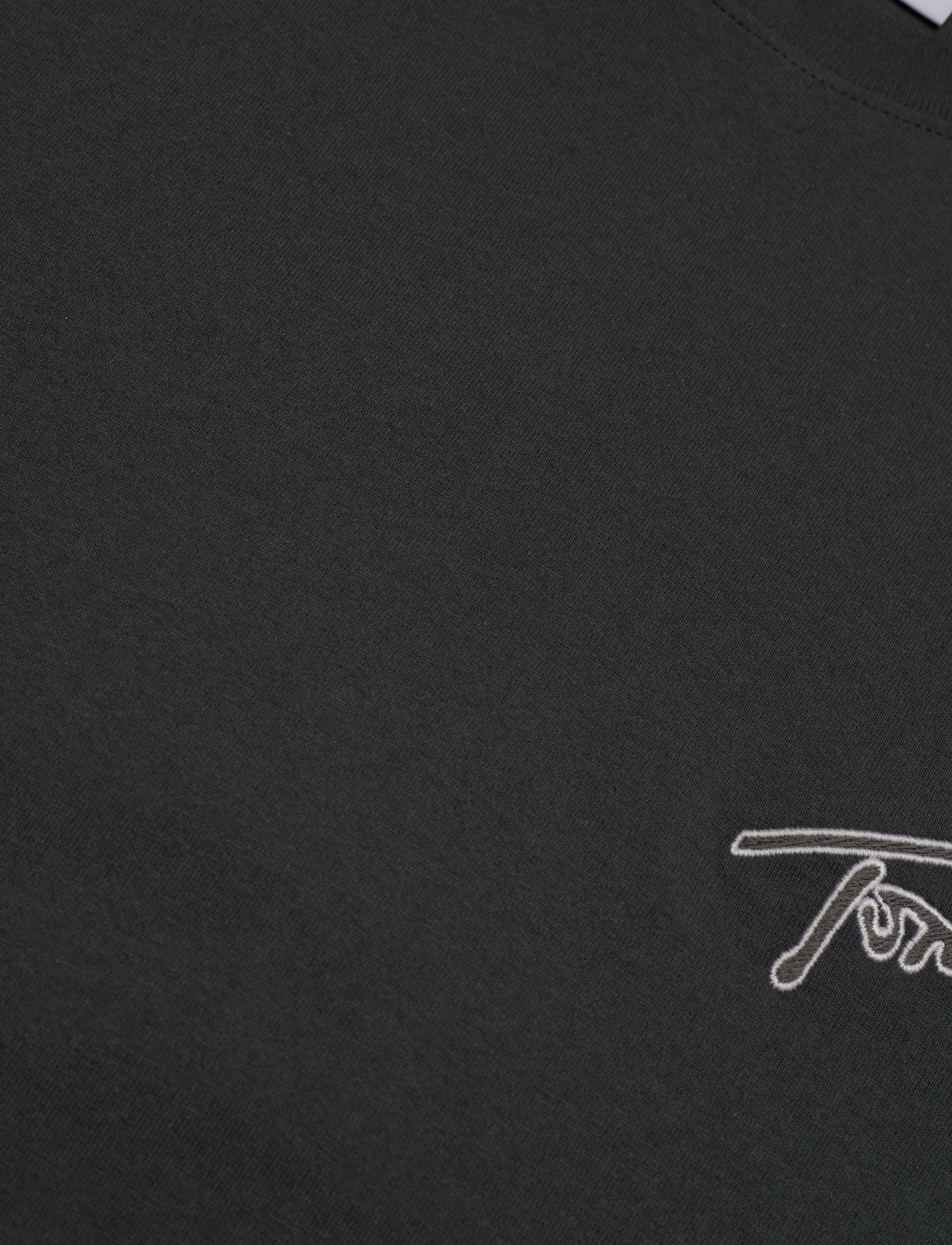 Tommy Jeans - TJM CLSC SIGNATURE TEE - new charcoal - 2