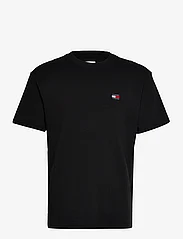 Tommy Jeans - TJM CLSC TOMMY XS BADGE TEE - basic t-shirts - black - 0