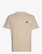 TJM CLSC TOMMY XS BADGE TEE - CLASSIC BEIGE