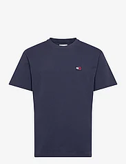 Tommy Jeans - TJM CLSC TOMMY XS BADGE TEE - basic t-shirts - twilight navy - 0