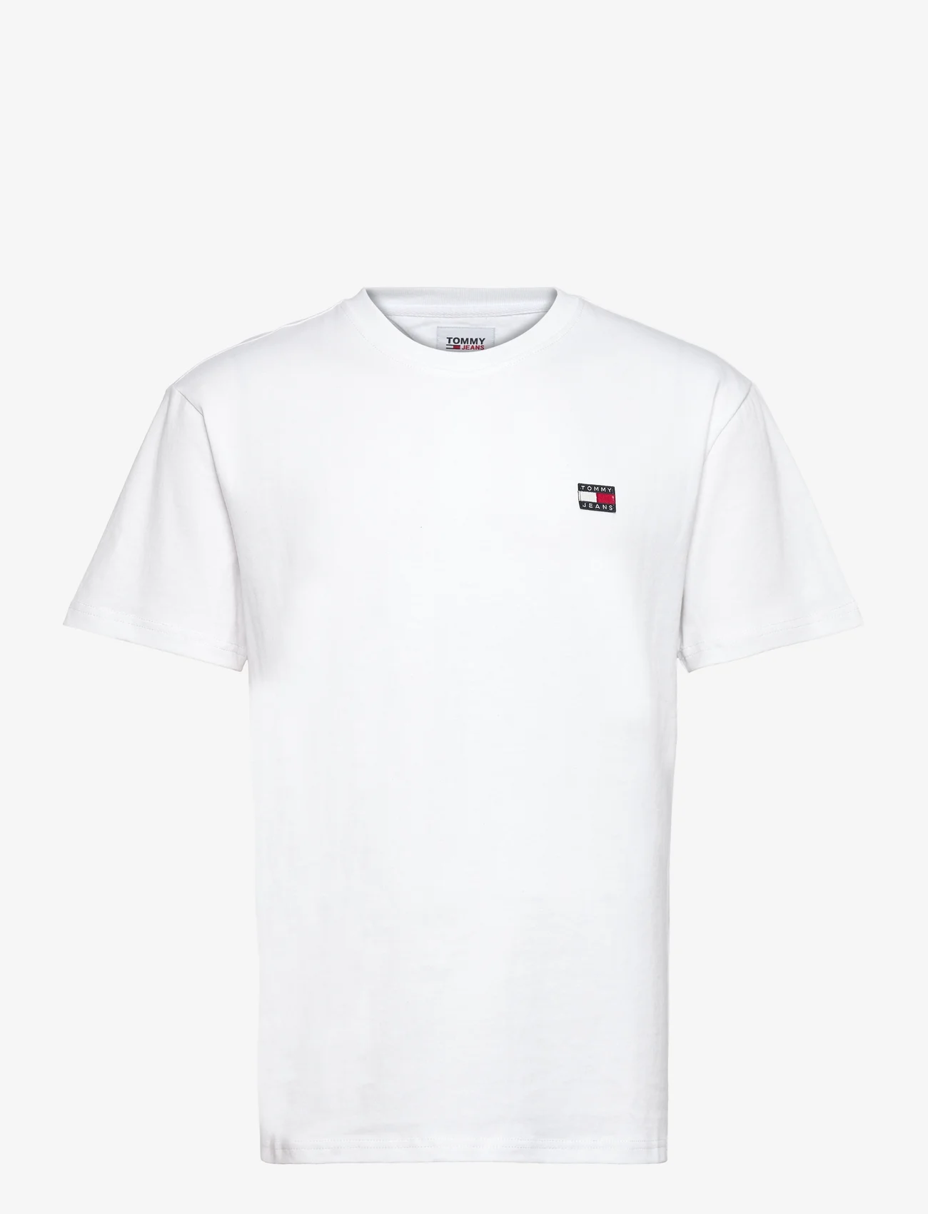 Tommy Jeans - TJM CLSC TOMMY XS BADGE TEE - alhaisimmat hinnat - white - 0