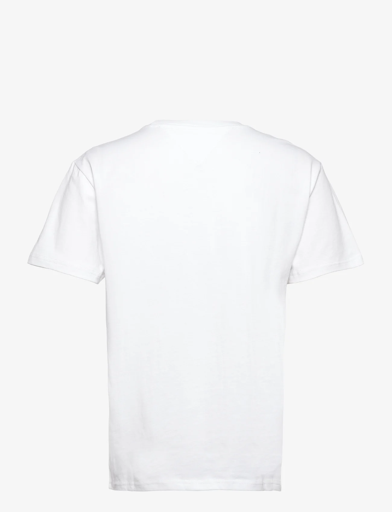 Tommy Jeans - TJM CLSC TOMMY XS BADGE TEE - basic t-shirts - white - 1