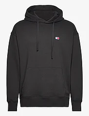 Tommy Jeans - TJM RLX XS BADGE HOODIE - hoodies - black - 0
