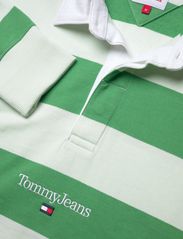 Tommy Jeans - TJM SERIF LINEAR STRIPE RUGBY - coastal green stripe - 2