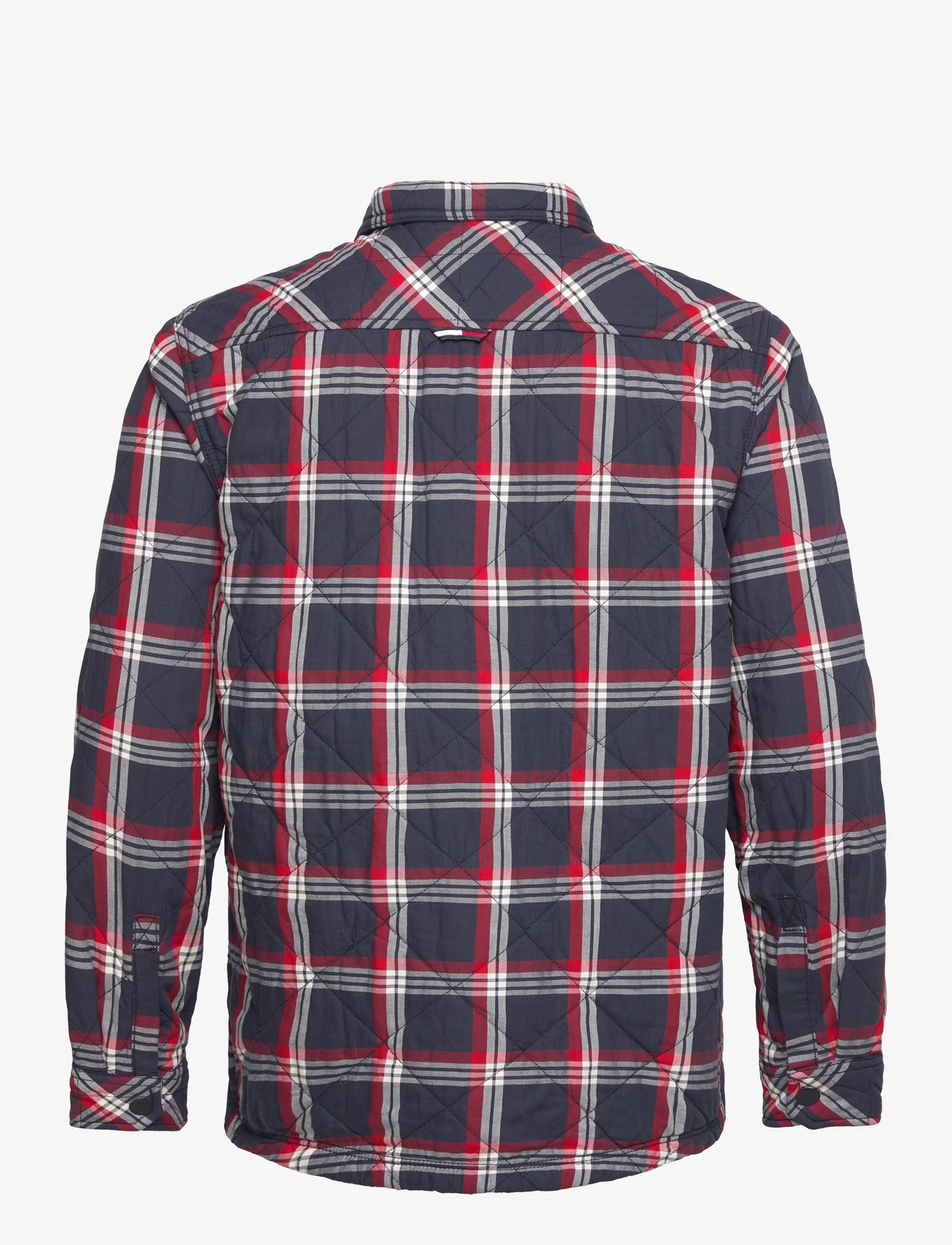 Tommy Jeans - TJM PADDED CHECK OVERSHIRT - men - desert sky multi - 1