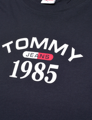 Tommy Jeans - TJM CLSC 1985 RWB CURVED TEE - mažiausios kainos - desert sky - 2