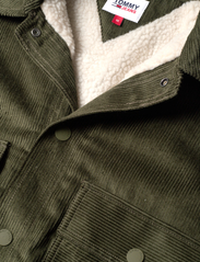 Tommy Jeans - TJM SHERPA LINED CORD OVERSHIRT - vyrams - drab olive green - 2