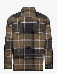 Tommy Jeans - TJM BRUSHED CHECK OVERSHIRT - mehed - drab olive green check - 1