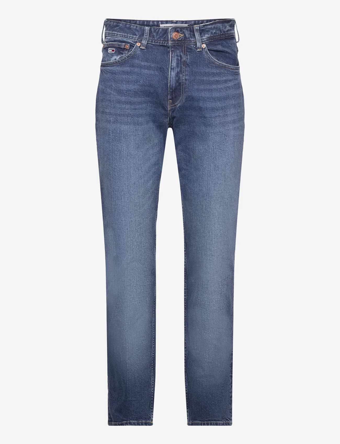 Tommy Jeans - ETHAN RLXD STRGHT DG5157 - regular jeans - denim dark - 0