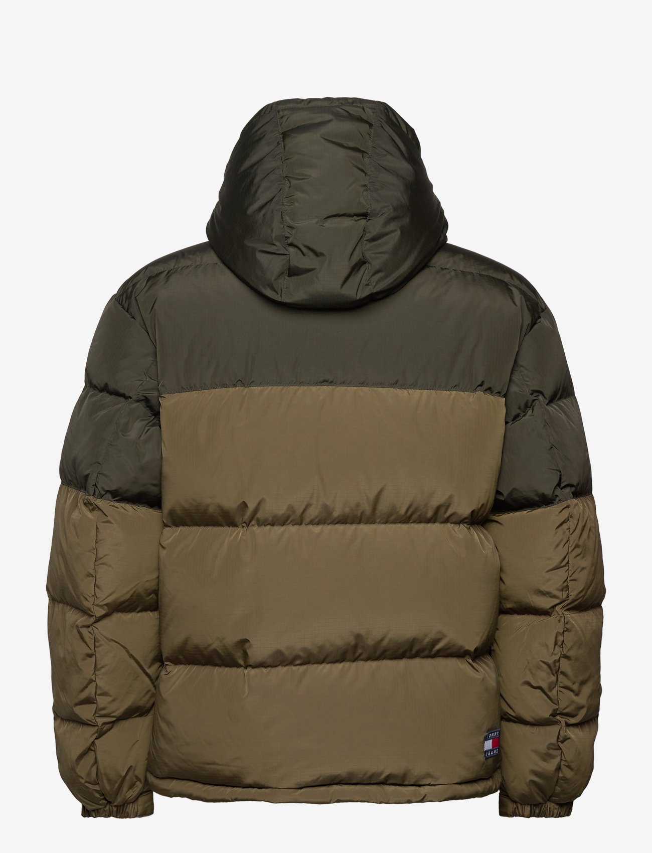 Tommy Jeans - TJM ALASKA COLORBLOCK PUFFER - drab olive green - 1
