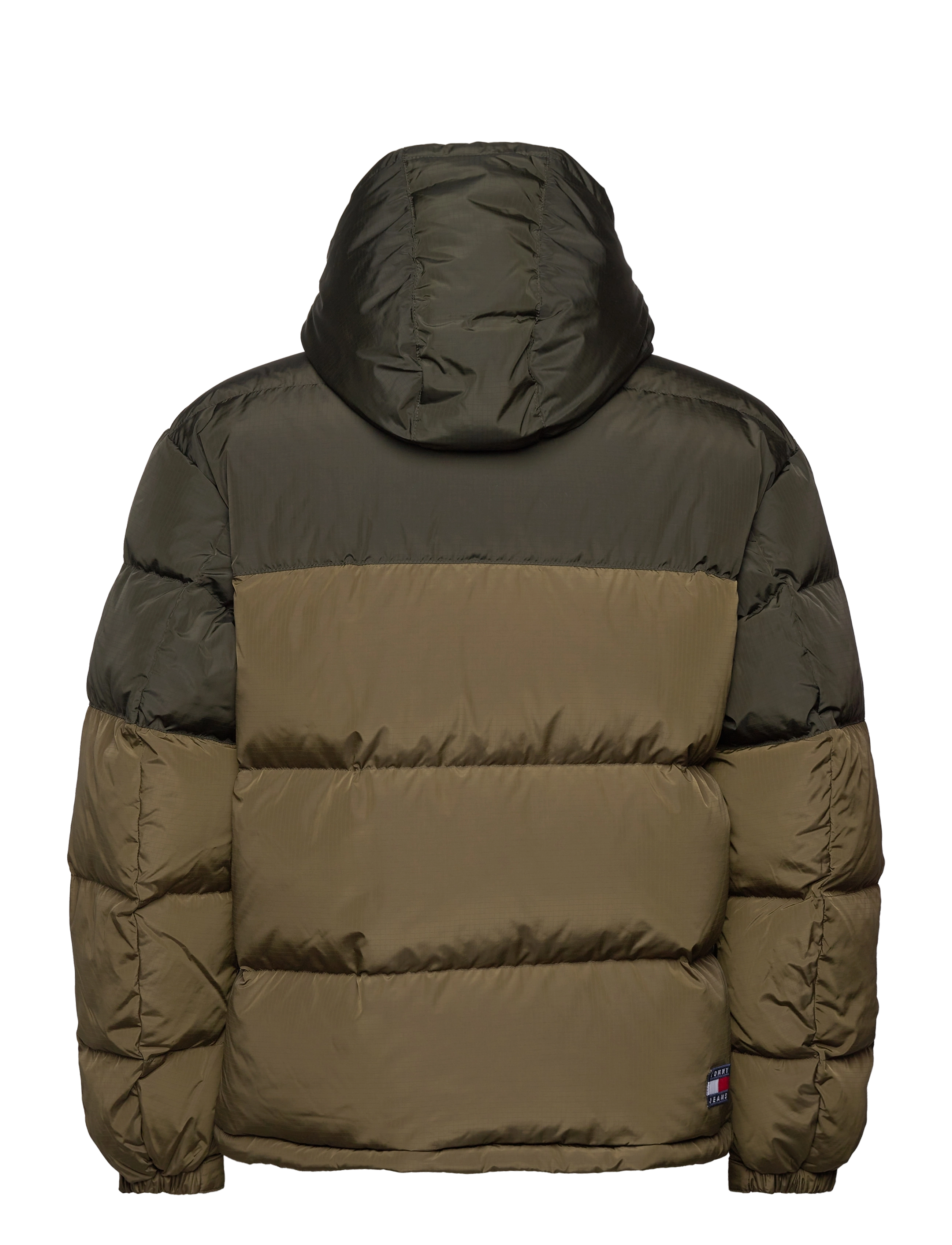 Tommy Jeans - TJM ALASKA COLORBLOCK PUFFER - drab olive green - 1