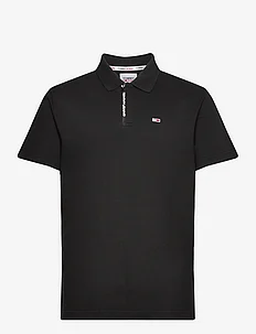 TJM RLX BRANDED PLACKET POLO, Tommy Jeans