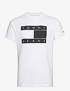 Tommy Jeans Tjm Clsc Spray Flag Tee - T-Shirts | Rundhalsshirts