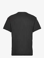 Tommy Jeans - TJM RLX LUXE VARSITY TEE - kortärmade t-shirts - black - 1