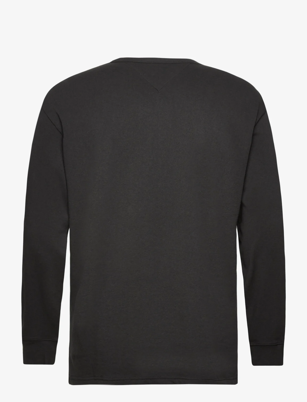 Tommy Jeans - TJM CLSC XS BADGE L/S TEE - podstawowe koszulki - black - 1