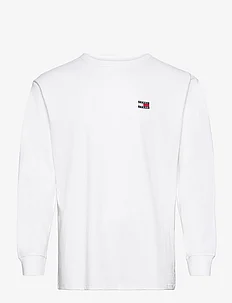 TJM CLSC XS BADGE L/S TEE, Tommy Jeans