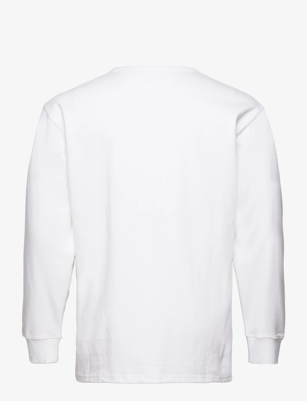Tommy Jeans - TJM CLSC XS BADGE L/S TEE - basic t-shirts - white - 1