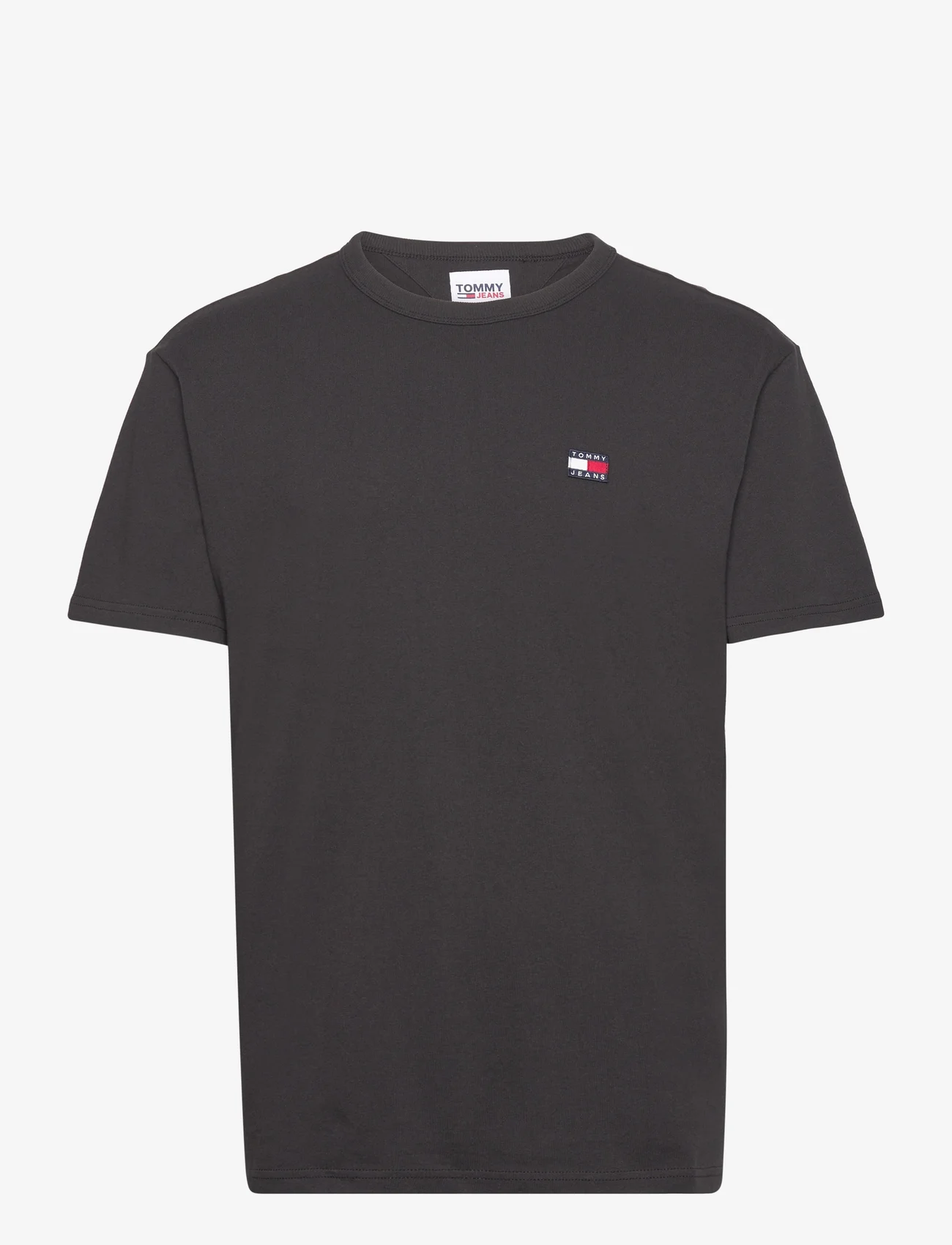 Tommy Jeans - TJM CLSC TOMMY XS BADGE TEE - basis-t-skjorter - black - 0